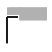 Bild som visar diskb&auml;nksmontering underlimning i natur- eller kompositsten